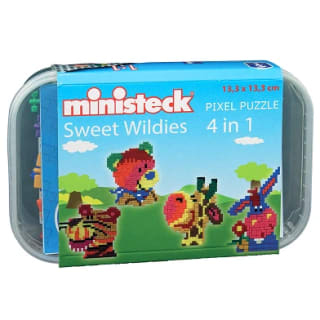 Ministeck Wilde Dieren Box, 500st. voor €5 bij Lobbes