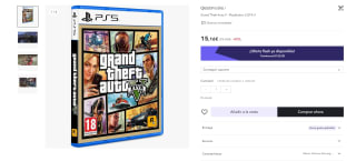 Videojuego para Ps5 Grand Theft Auto V - PlayStation 5 GTA V por 11,37€
