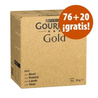 Purina Gourmet Gold 96 x 85 g por solo 26,19€ ofertaza