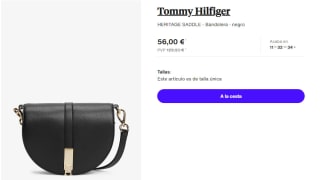 Bandolera Tommy Hilfiger HERITAGE SADDLE por 56€