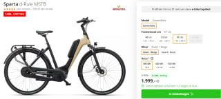 Sparta d-Rule M5TB elektrische fiets voor €1.999 bij 12GO Biking