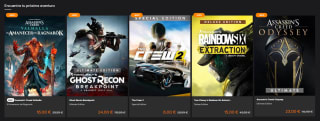 Hasta 75% + 20% EXTRA descuento en videojuegos Ubisoft