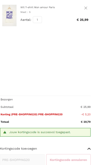 20% korting op de gehele collectie van My Jewellery