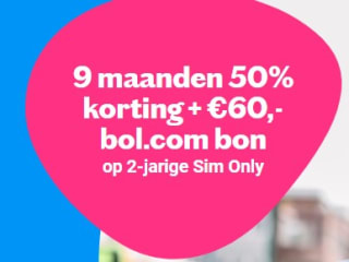 2 jaar Lebara Sim Only + gratis Bol. bon t.w.v. €60 voor €78 in totaal