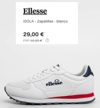 Zapatillas de Hombre Ellesse ISOLA por 29€