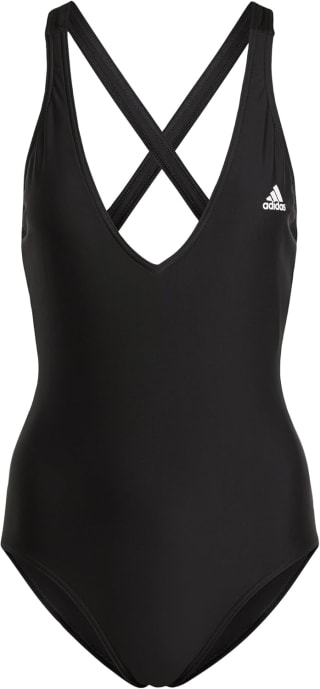 adidas Partial 3-Stripes Swimsuit dames Zwempak voor €20 bij Amazon