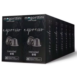 Espresso 12 cajas Mogorttini. 240 capsulas por 27,30€