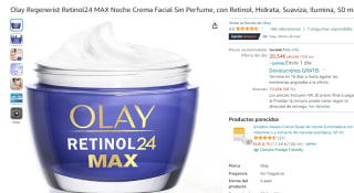 Crema facial Olay Regenerist Retinol24 MAX Noche por 20,34€
