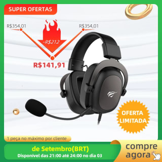 Headset da Havit, modelo H2002d - R$ 212,41