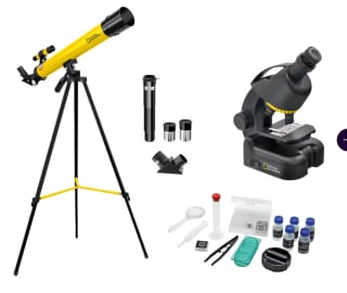 National Geographic Telescoop- en Microscoopset voor Kinderen incl. Accessoires voor €49,95 bij Ibood