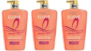 3 Botes de L’Oréal Paris Elvive Dream Long Champú Reconstructor Para Pelo Largo y dañado 1L por 18.88€