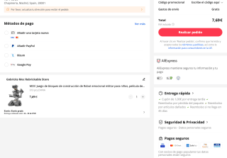 Bloques 313 piezas Robot cortocircuito numero 5 por solo 7,69€