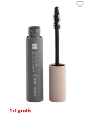 1+1 gratis op alle mascara's bij de Hema
