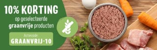 Zooplus kortingscode voor 10% korting op geselecteerde graanvrije merken