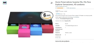 Pack 40 Durex Preservativos Surprise Mix por 11,53€