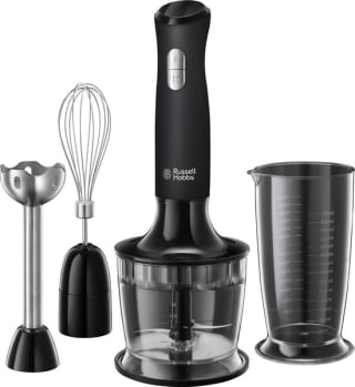 Russell Hobbs - Matte Black 3 in 1 Hand Blender voor €27,99 bij Bol