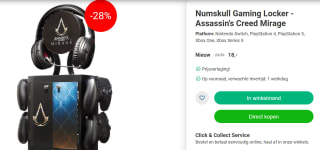 Gaming Locker toebehoren houder Numskull - Assassin's Creed voor €18 bij Nedgame