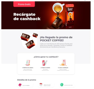 Reembolso de -1,50€ Pocket Coffe desde Gelt