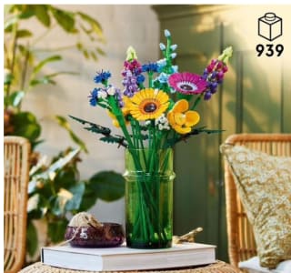 LEGO Icons - Bouquet de fleurs sauvages à 42,39€