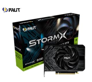 Tarjeta Gráfica Palit GeForce RTX 4060 Ti StormX 8GB GDDR6 DLSS3 por 399.94€