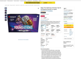 Magic The Gathering Cimientos Caja de Principiante por solo 20,69€