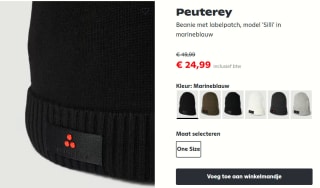 Peuterey Silli Muts voor €25 bij Peek & Cloppenburg