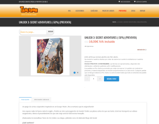 Unlock 3: Secret Adventures por solo 16€ Preventa en Tablerum