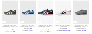 Zapatillas deportivas Asics y Reebok desde 24€ ofertazas