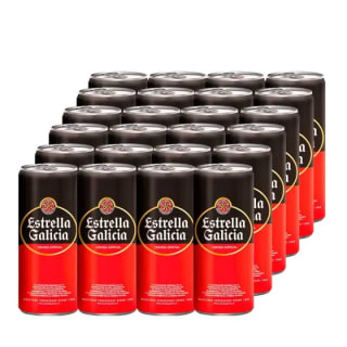 Estrella Galicia Especial Pack de 24 Latas x 33 cl por 15,99€ (cuenta nueva por 7,99€)
