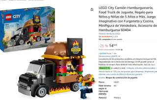 Set Lego City Camión Hamburguesería por 12,50€