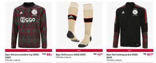 Tot 50% korting op Ajax merchandise in de officiële Ajax fanshop