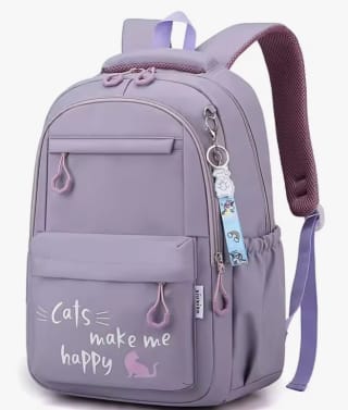 Mochila Escolar Kawaii Fengdong por 11,19€ (cuenta nueva por 6,71€)