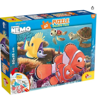 Puzzle 60 piezas de Doble Cara con reverso para colorear - Disney Nemo marca Lisciani por 4,41€