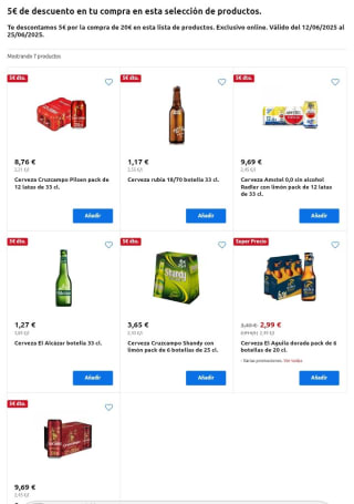-5€ de Descuento por compra de 20€ en Carrefour.