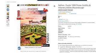 Puzle de 1000 piezas Castillo de Villandry , LoIc Lagarde por 8,21€