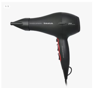 Secador Taurus Fashion Infrared de 2.200 W por 20.16€