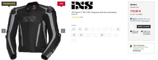 Chaqueta Moto IXS Sport LT RS-1000 por 119,95€