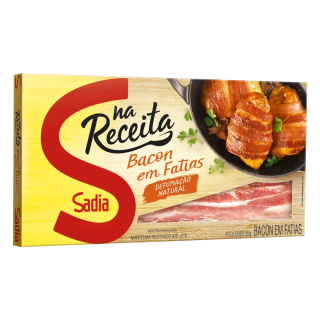 Bacon Defumado em Fatias da SADIA de 250g - R$ 10