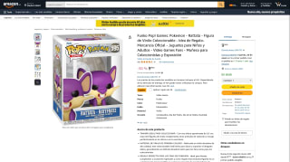 Funko Pop! Games Pokemon Rattata por 7,99€