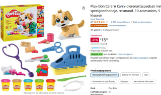 Play-Doh Dierenartsset - Klei Speelset voor €15,99 bij Amazon