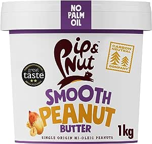 Grab a Pip & Nut - smooth or crunchy peanut butter for £5.75 only at Amazon