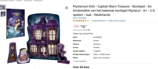 Mysterium Kids: Captain Boe's Treasure voor €16,51 bij Amazon