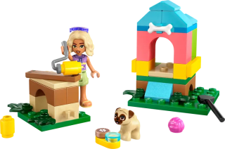 Gratis Nova's zelfgebouwde hondenhok bij je bestelling in de Lego store