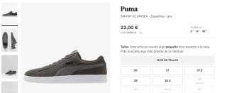 Zapatillas Puma y Vans desde solo 15,50€