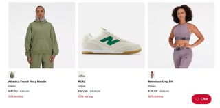 Tot 50% korting tijdens de New Balance outlet