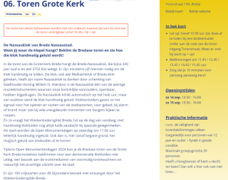 Open Monumentendag 2024 op 14 en 15 september