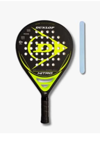 Pala de Padel Dunlop Nitro Yellow NH 2023 + 1 Protector Transparente por 41.85€ (Cuenta Nueva 29.85€)