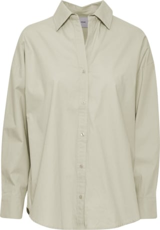 Ichi IXSTORMIE PLAIN SH Dames Blouse sandshell (maat 38/M) voor €8,49 bij Bol
