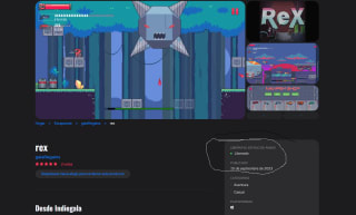 Juega grartis al videojuego Rex desde indegalia