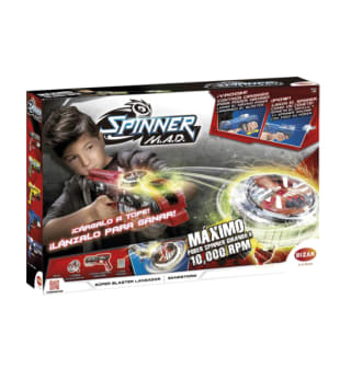 Peonza Single Shot Blaster Spinner Mad de Bizak por 9.99€